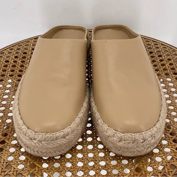 Vince nude slip on open back mules - Picture 2 of 5